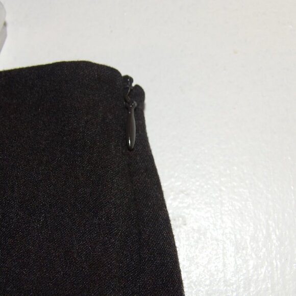 Thalian Wool Blend Mid Rise Crop Pants Sz 12 Made in Romania - Picture 4 of 7